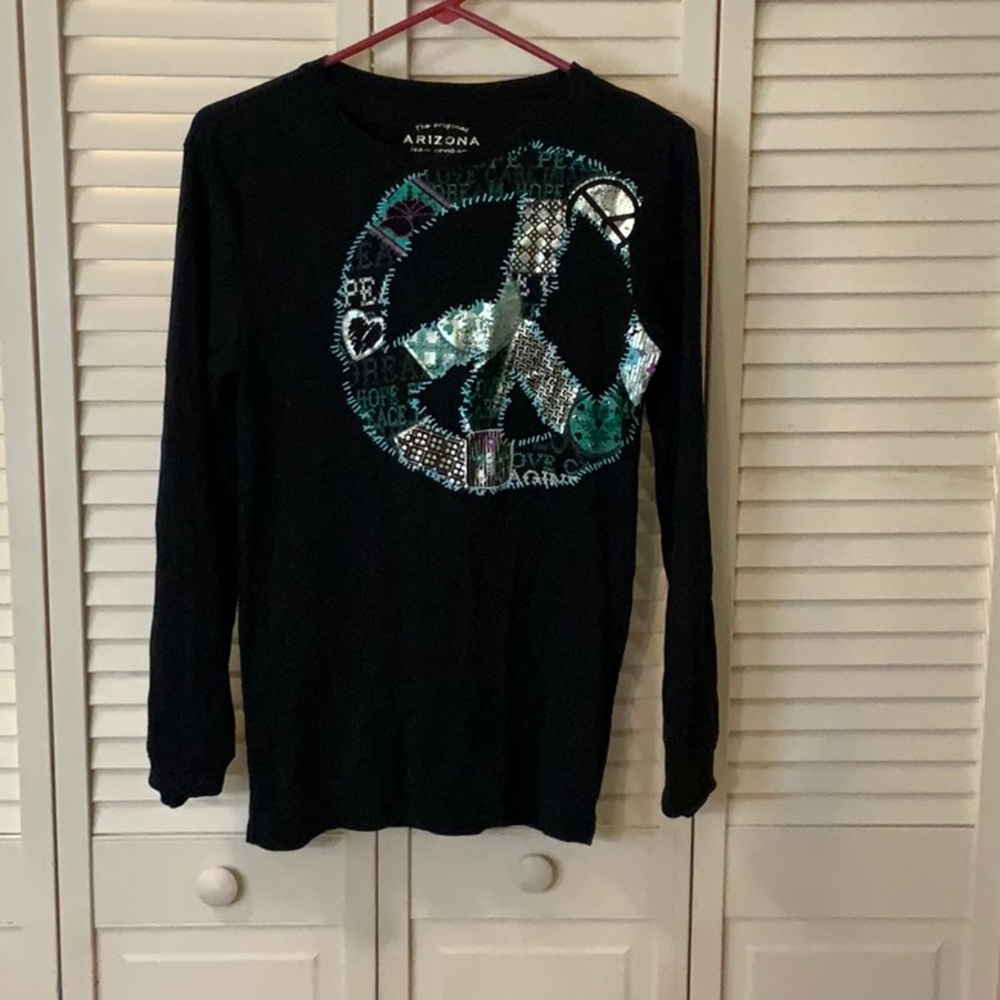 SOLD Arizona Peace Sign Tee